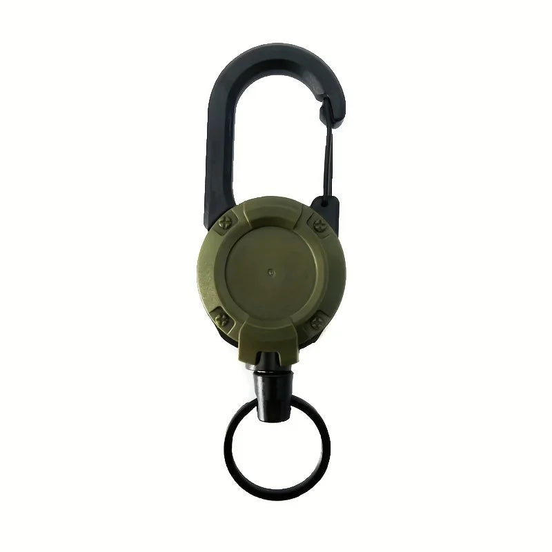 Breloc Retractabil Heavy Duty cu Carabină