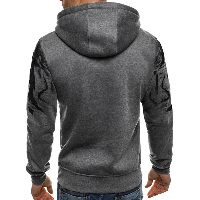 Hanorac Gradient cu Glugă – Casual & Sport