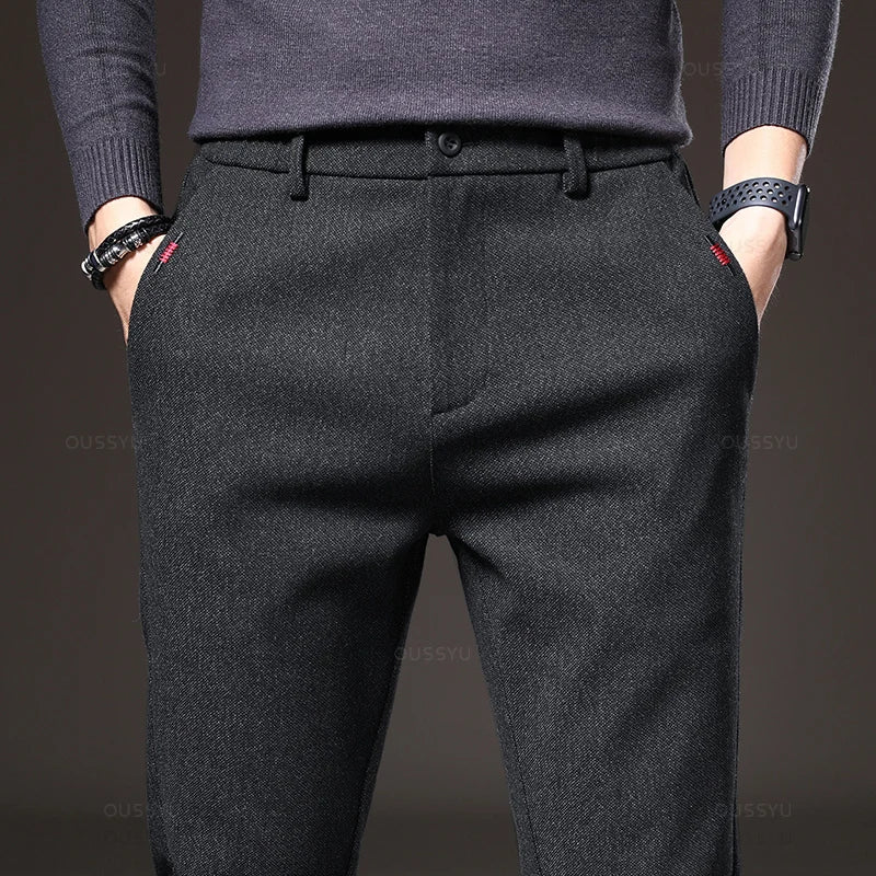 Pantaloni Casual Slim Fit – Business & Confort