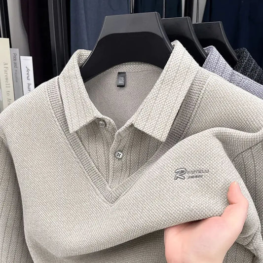 Pulover Polo Premium – Tricotat și Călduros