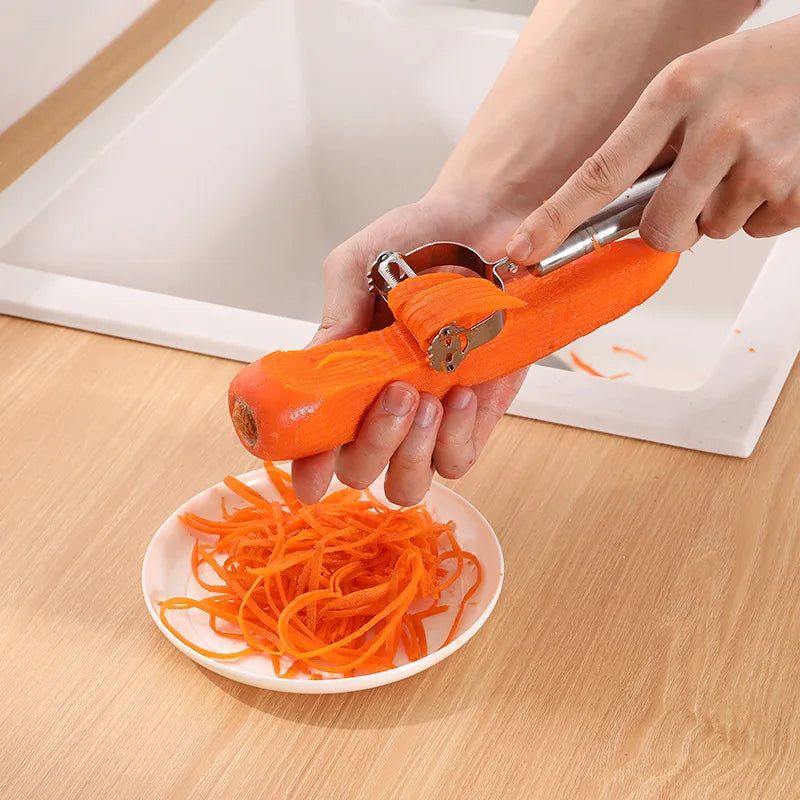 Curățător Julienne din Inox pentru Legume și Fructe