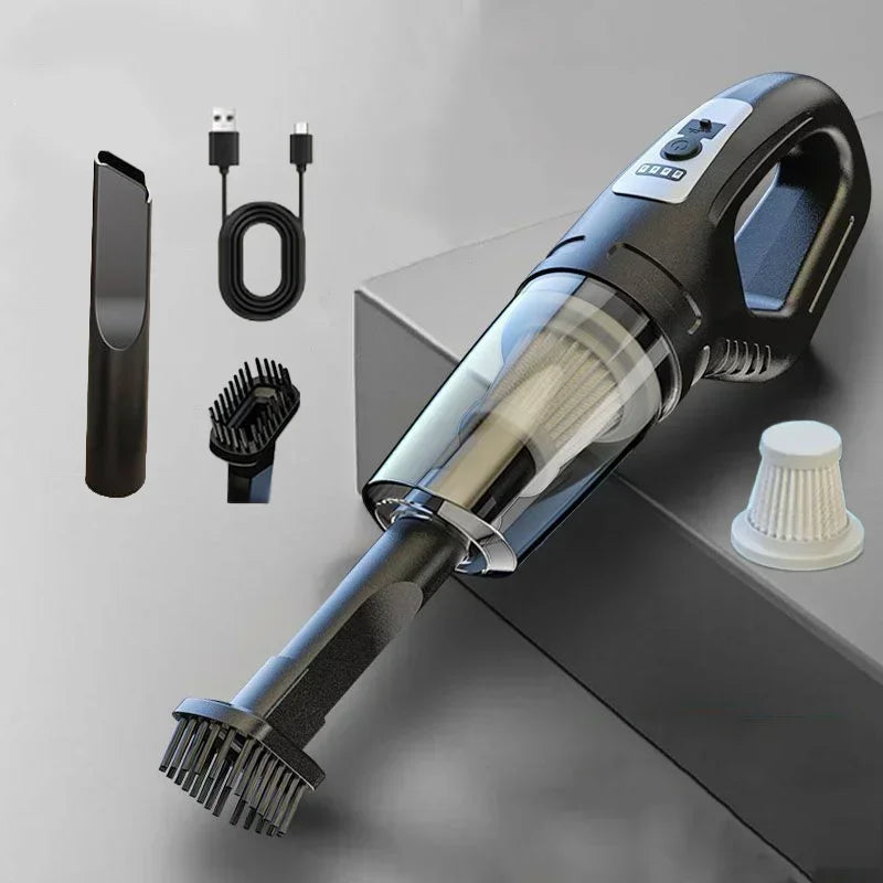 Aspirator Portabil Fără Fir – Putere Mare de Aspirare