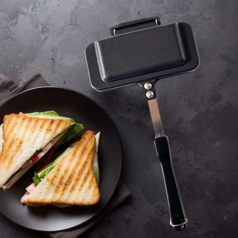 Tigaie Dublă pentru Sandwich și Toast
