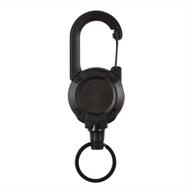 Breloc Retractabil Heavy Duty cu Carabină