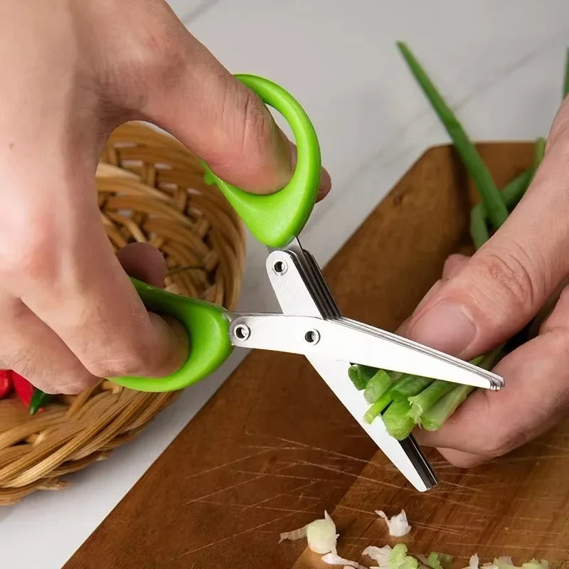 Foarfecă Multifuncțională cu 5 Lame din Inox